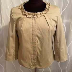 Willi Smith Ruffle Neck Jacket, Large